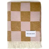 Maison Deux Checkerboard Blanket - Pink - 130X 200CM