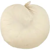 Nobodinoz Maternity Pillow In Washed Double Muslin Wabi-Sabi - Cream - 225X35X35CM