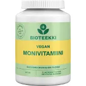 Bioteekin Bioteekki Vegan Monivitamiini 90 tabl ravintolisä