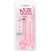 California exotic novelties Penissimulaattori Calex Size Queen, pinkki