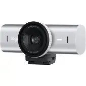Logitech MX Brio 4K webkamera, vaaleanharmaa