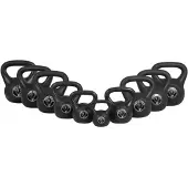 Gorilla Sports Kahvakuulapaketti GS Black - 113kg