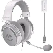 Endorfy Viro Plus USB -pelikuulokemikrofoni, onyx white