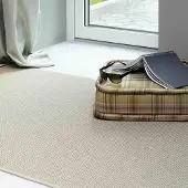 Narma Limo -flatWeave sileäksi kudottu matto, beige, 80 x 250 cm