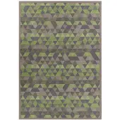 Narma Luke -smartWeave chenillematto, kaksipuolinen, vihreä, 100 x 160 cm
