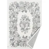 Narma Lihula -smartWeave chenillematto, kaksipuolinen, valkoinen, 80 x 250 cm