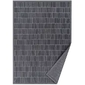 Narma Kursi -smartWeave chenillematto, kaksipuolinen, harmaa, 70 x 140 cm