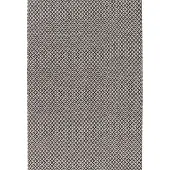 Narma Diby -plasticWeave muovimatto, kaksipuolinen, musta-kerma, 70 x 100 cm