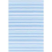 Narma Hullo -plasticWeave muovimatto, kaksipuolinen, sininen, 70 x 200 cm
