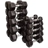 Strongman Kuusikulmaiset käsipainot , 2x 12,5 kg