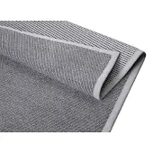 Narma Vivva -smartWeave chenillematto, kaksipuolinen, hopea, 160 x 230 cm