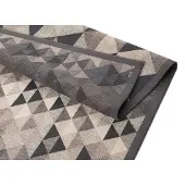 Narma Kiva -smartWeave chenillematto, kaksipuolinen, harmaa, 200 x 300 cm
