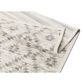 Narma Vergi -smartWeave chenillematto, kaksipuolinen, valkoinen, 70 x 140 cm
