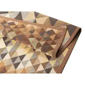 Narma Kiva -smartWeave chenillematto, kaksipuolinen, ruskea, 160 x 230 cm
