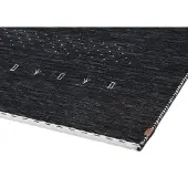 Narma craft & WOOL Tornio -villamatto, tummanharmaa, 160 x 230 cm