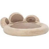 HOBBYDOG -koiran peti Exclusive Paw beige, 75x75 cm