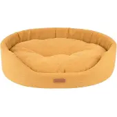 Amiplay soikea kanta Montana Yellow M, 52x44x14 cm.