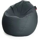 QUBO Säkkituoli Comfort 80 Grafiitti, huonekalukangas, tummanharmaa