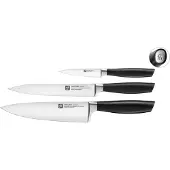 Zwilling All Star 1022956, 3-piece knife set, silver