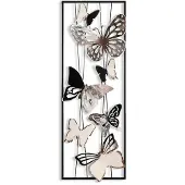 Hobby Hall Metallinen seinäkoriste, 32 x 90 x 5 cm
