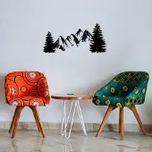 Hobby Hall Seinäkoriste Mountains And Trees, 1 kpl