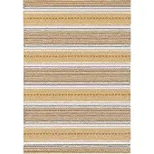 Narma Runö -kaksipuolinen plasticWeave matto, kultainen beige, 70 x cm