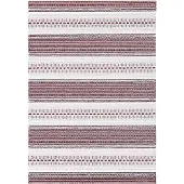 Narma Runö -kaksipuolinen plasticWeave matto, viininpunainen, 70 x 300 cm