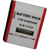 Extra Digital Videokameran akku Samsung SLB-1137C
