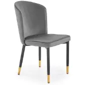 Halmar 4 kpl:n setti tuolit K446, harmaa