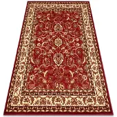 Rugsx Alfombra BCF Morad KLASYK clásico - burdeos 300x400 cm