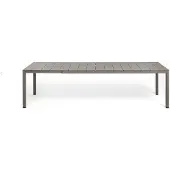 Nardi Rio Ruokapöytä 210/280x100cm Tortora