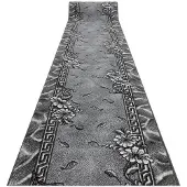 Rugsx Matto BCF MORAD Trio Lehdet, Kukat harmaa 60 cm