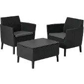 Keter Puutarhakalustesarja Salemo Balcony Set harmaa