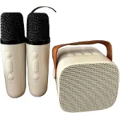 Dark Red Brand Kannettava Bluetooth-kaiutin langattomalla mikrofonilla