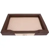 HOBBYDOG Deluxe peti XXL, ruskea/beige, 120x80 cm