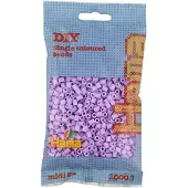 HAMA Beads Iron on Beads - Pastel Purple (96) 1000pcs.