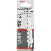 Bosch Puukkosahanterä S511DF Flex, puu/metalli, 100 mm, 5 kpl