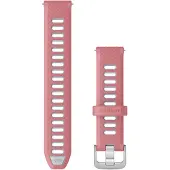 Garmin Quick Release silikoniranneke 18 mm vaaleanpunainen-harmaa 010-11251-A5