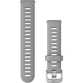 Garmin Quick Release silikoniranneke 18 mm vaaleanharmaa 010-11251-3G
