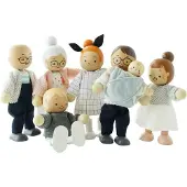 Le Toy Van My Doll Family Nukkekodin Hahmot 7 Kpl