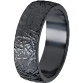 Kohinoor Duetto Black Ice 7 mm zirkoniumsormus 006-815-170