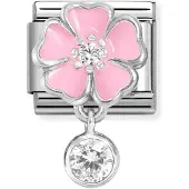 Nomination Classic 331814/03 flower/round pala