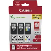 Canon Multipack 2x PG-540L + CL-541XL + 50arkkia valokuvapaperi