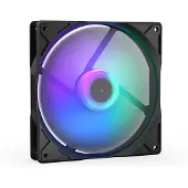 Endorfy Stratus 140 PWM ARGB -tuuletin, nestelaakeri, 140 mm, musta