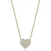 Lykken Hearts pave sydänkaulakoru kulta 42+3cm