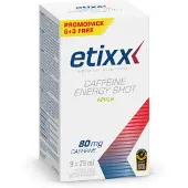 Etixx Caffeine 80mg 9x25ml Energiashottilaatikko Omena