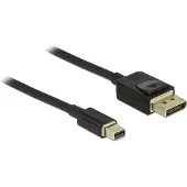 DeLOCK – Mini DisplayPort to DisplayPort cable 8K 60 Hz 2 m DP 8K (84928)