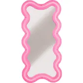 Seletti Supercurve Tall Peili Pinkki - Seinäpeilit Lasi Vaaleanpunainen - 17165