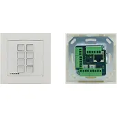 Kramer RC-308/EU-80/86(W) 8–BUTTON ETHERNET AND KNET 1-GANG CONTROL KEYPAD, POE (30-804701590)