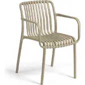 Kave Home Isabellini-tuoli beige muovi